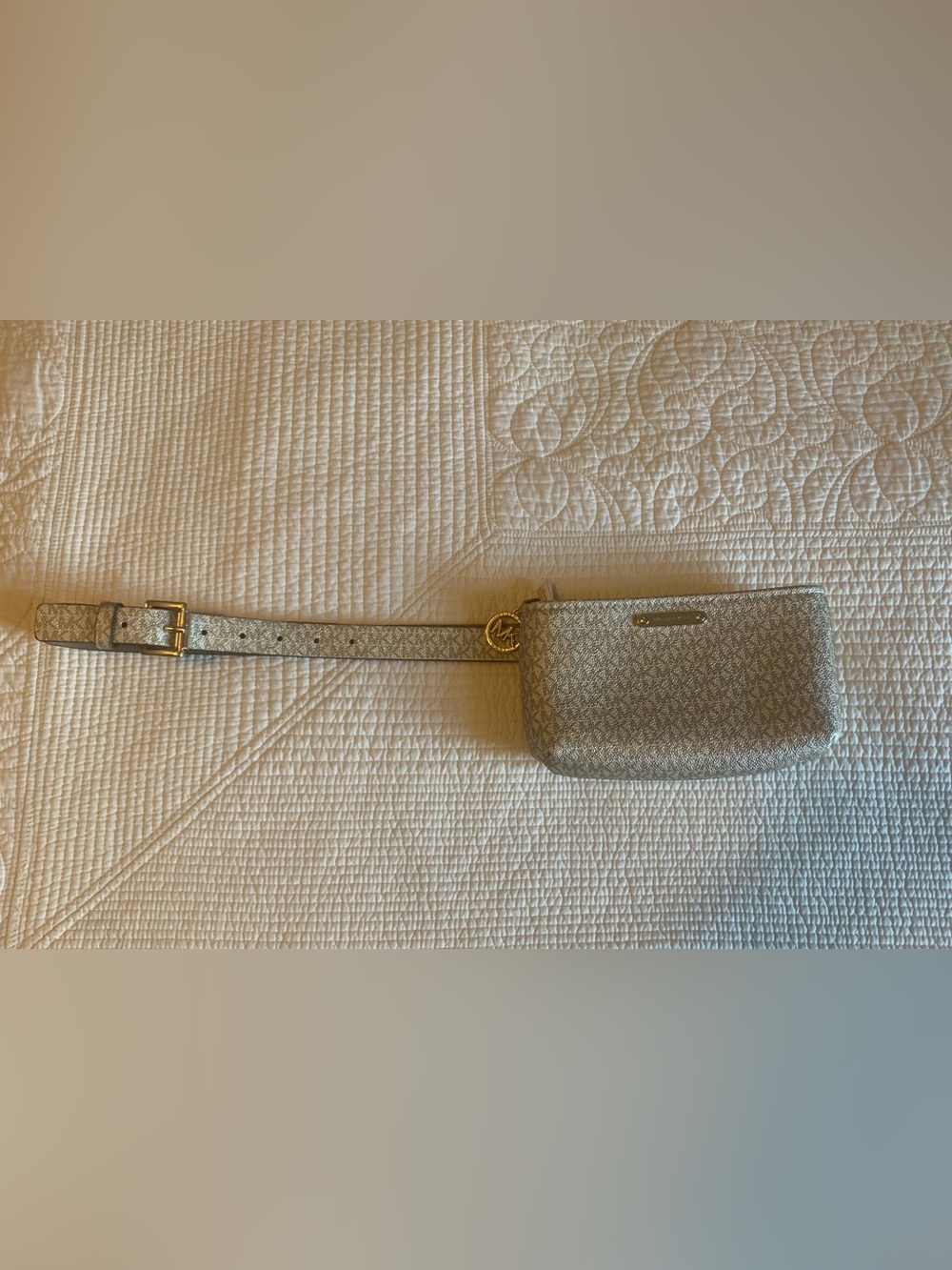 Michael Kors MK Signature Logo Belt Bag / Fanny Pack